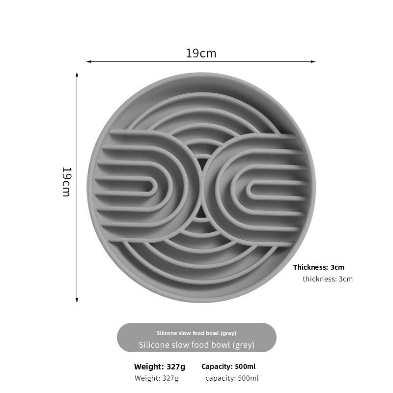 Puzzle Silicone Slow Feeder Bowl