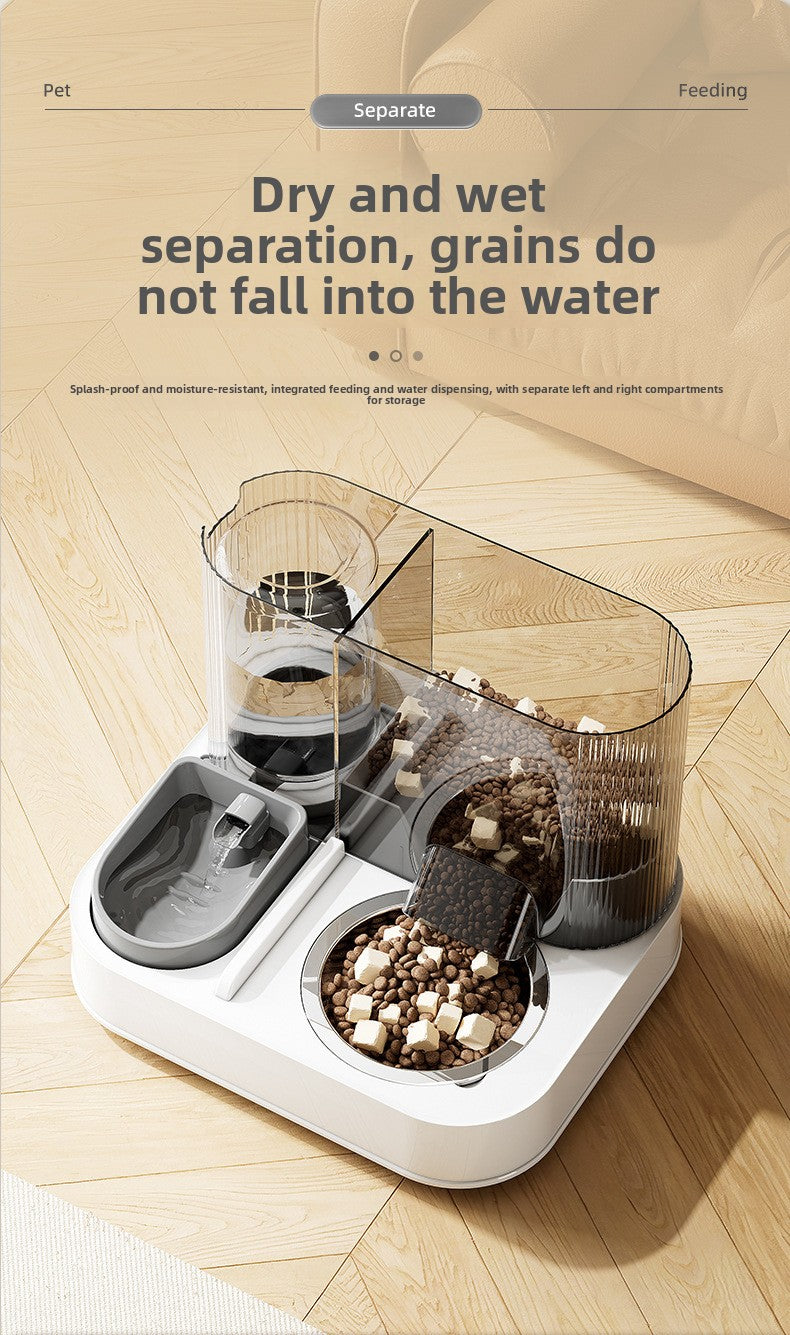 Gravity Combo: Pet Feeder and Water Dispenser