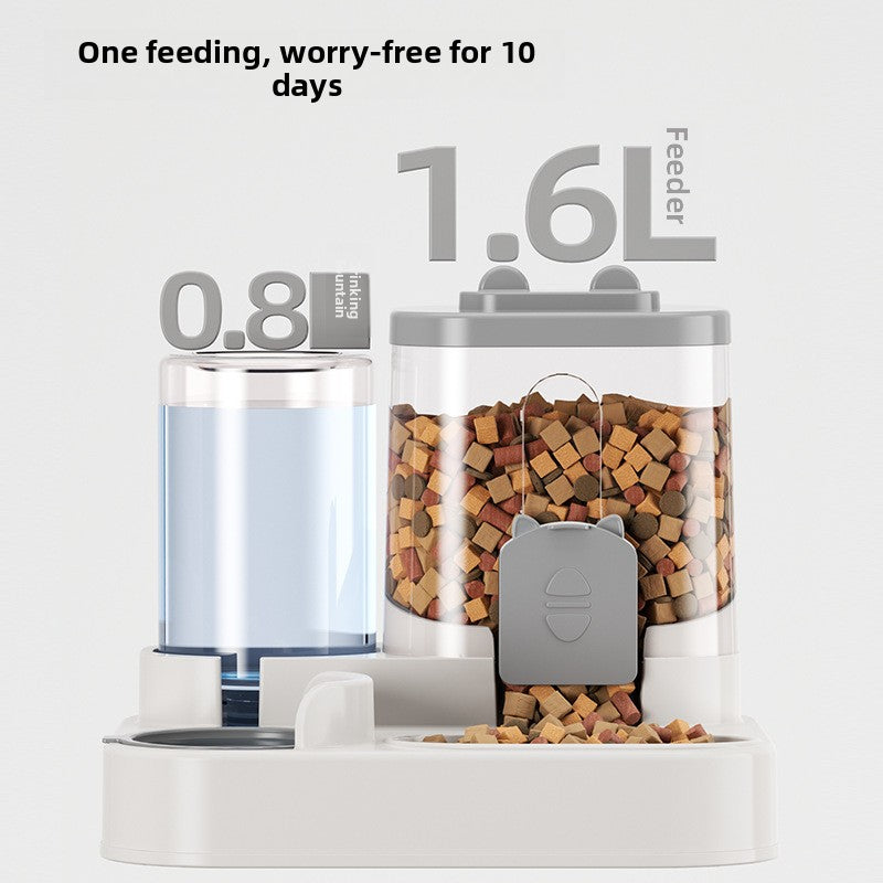 Automatic Pet Feeder and Water Dispenser