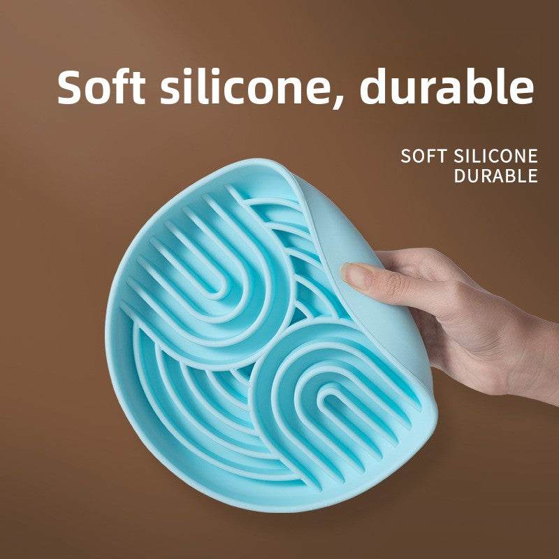 Puzzle Silicone Slow Feeder Bowl