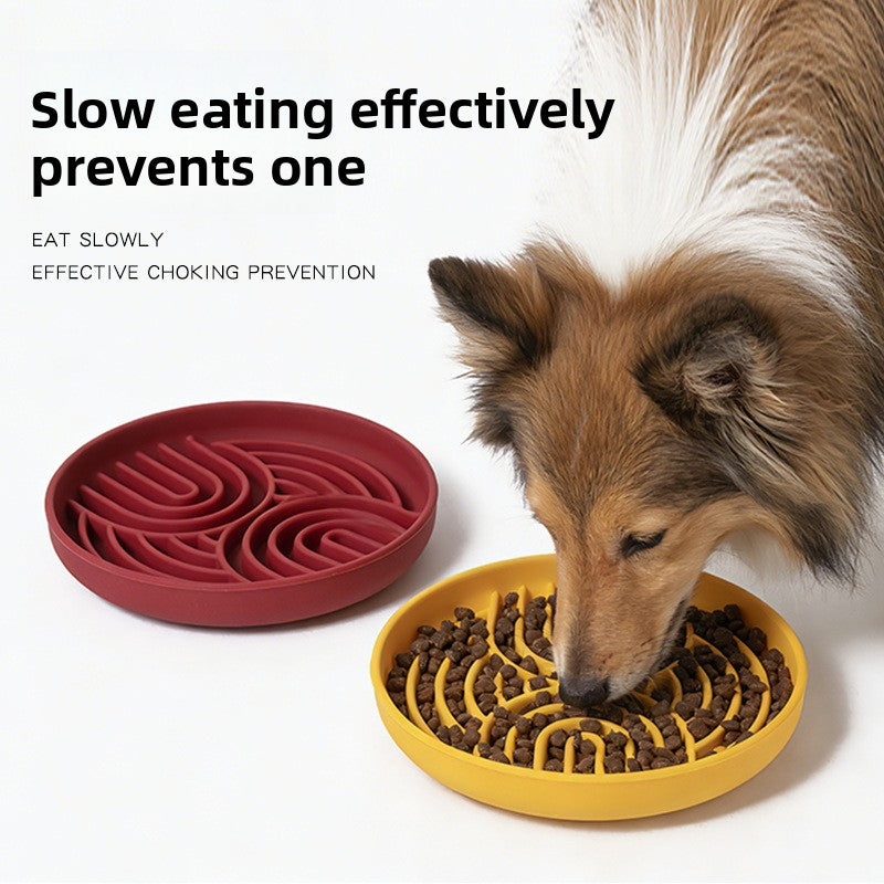 Puzzle Silicone Slow Feeder Bowl