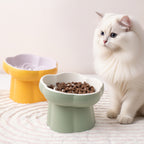 Ceramic Flower Slow Feeder Bowl