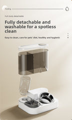 Gravity Combo: Pet Feeder and Water Dispenser