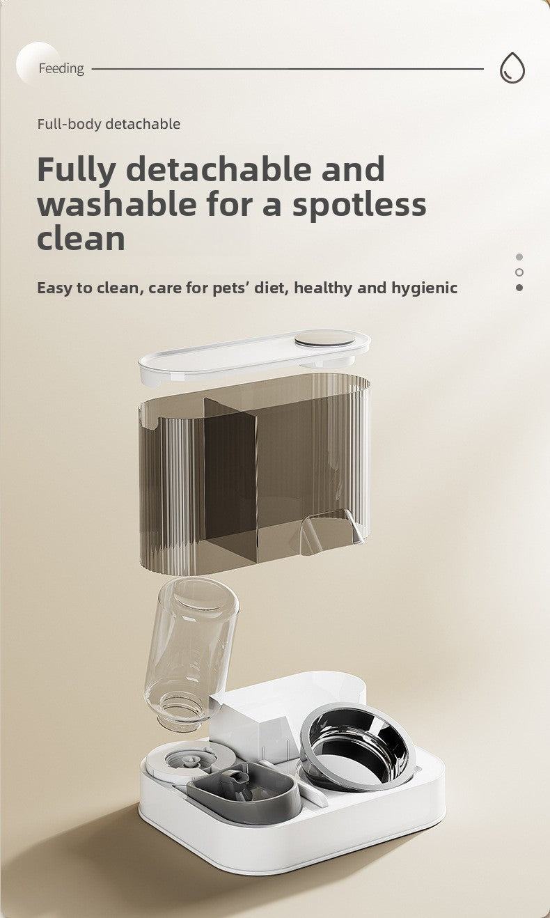 Gravity Combo: Pet Feeder and Water Dispenser