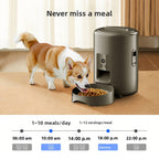 Automatic Pet Feeder with Timer and WiFi Control