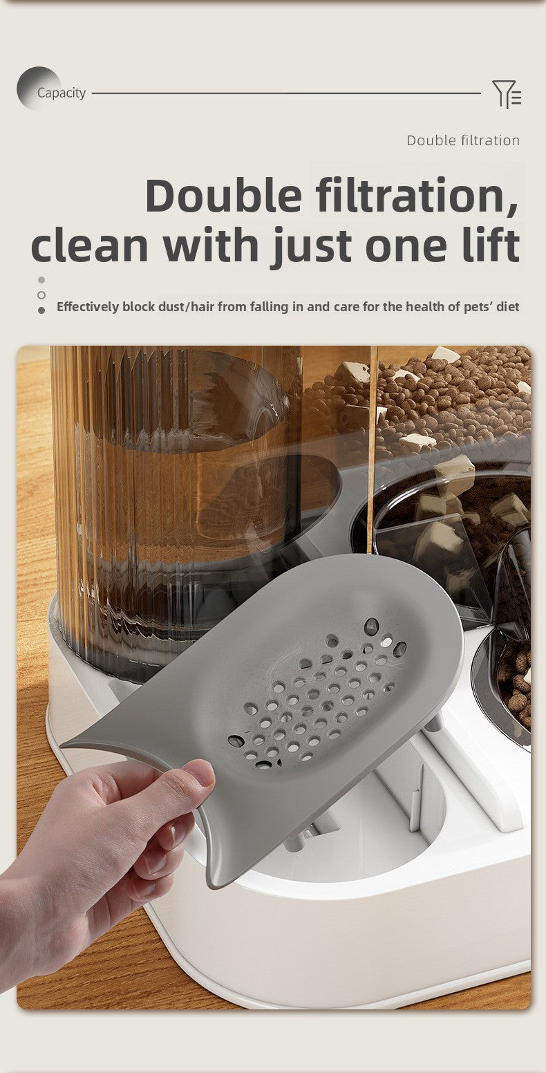 Gravity Combo: Pet Feeder and Water Dispenser