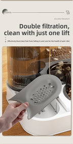 Gravity Combo: Pet Feeder and Water Dispenser