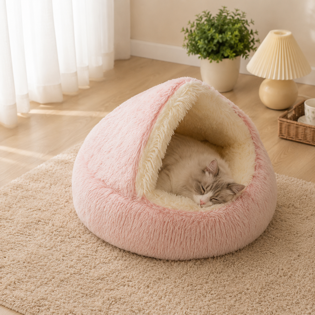 Cozy Hideaway Shell Bed
