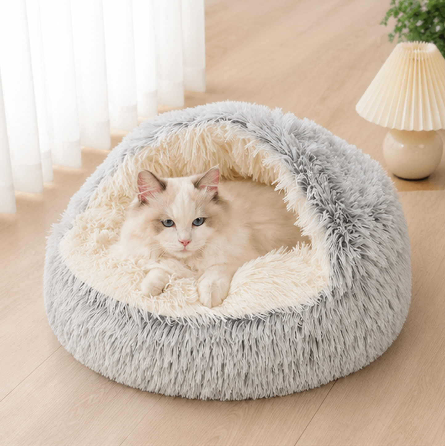 Cozy Hideaway Shell Bed