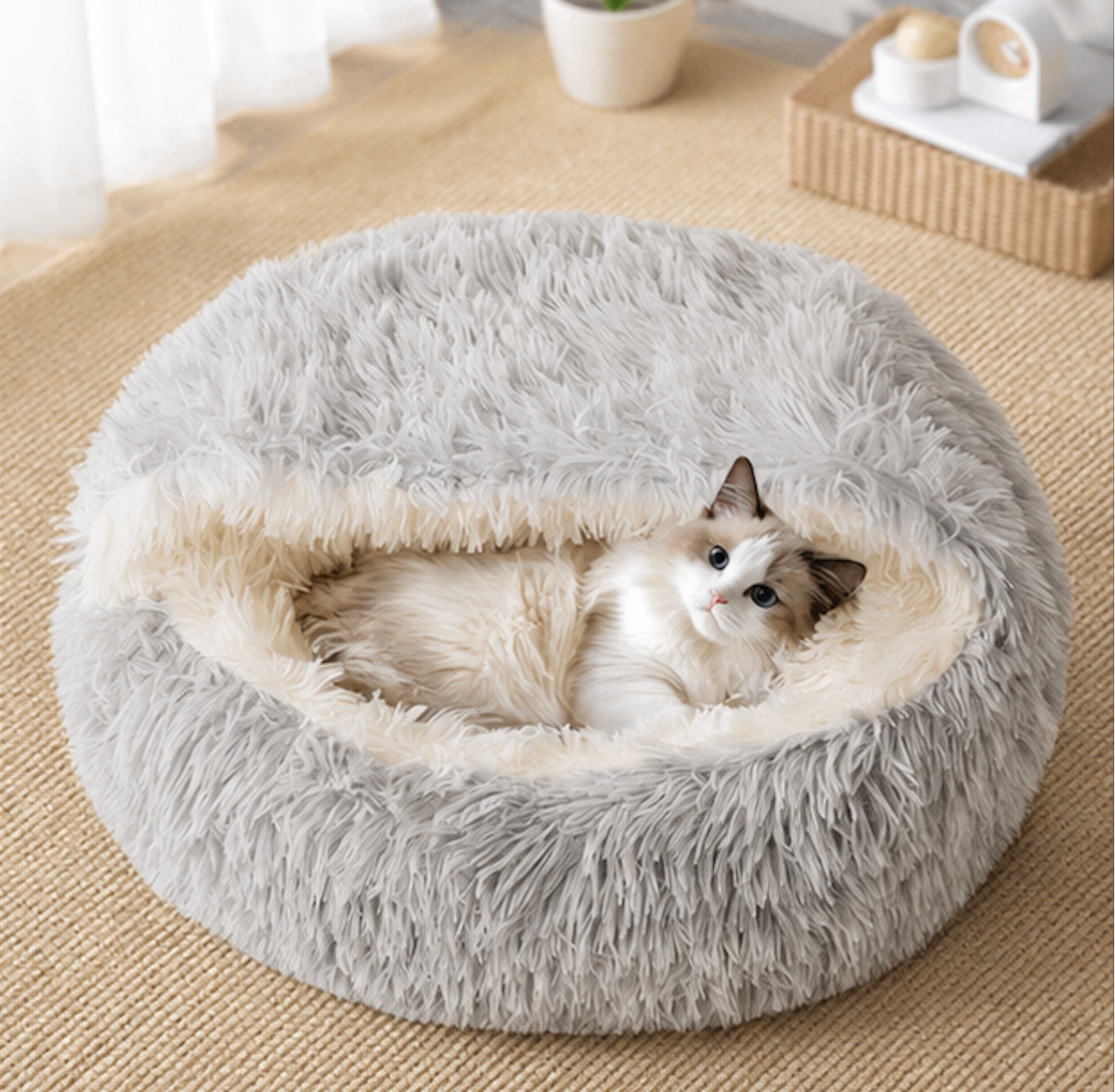 Cozy Hideaway Shell Bed