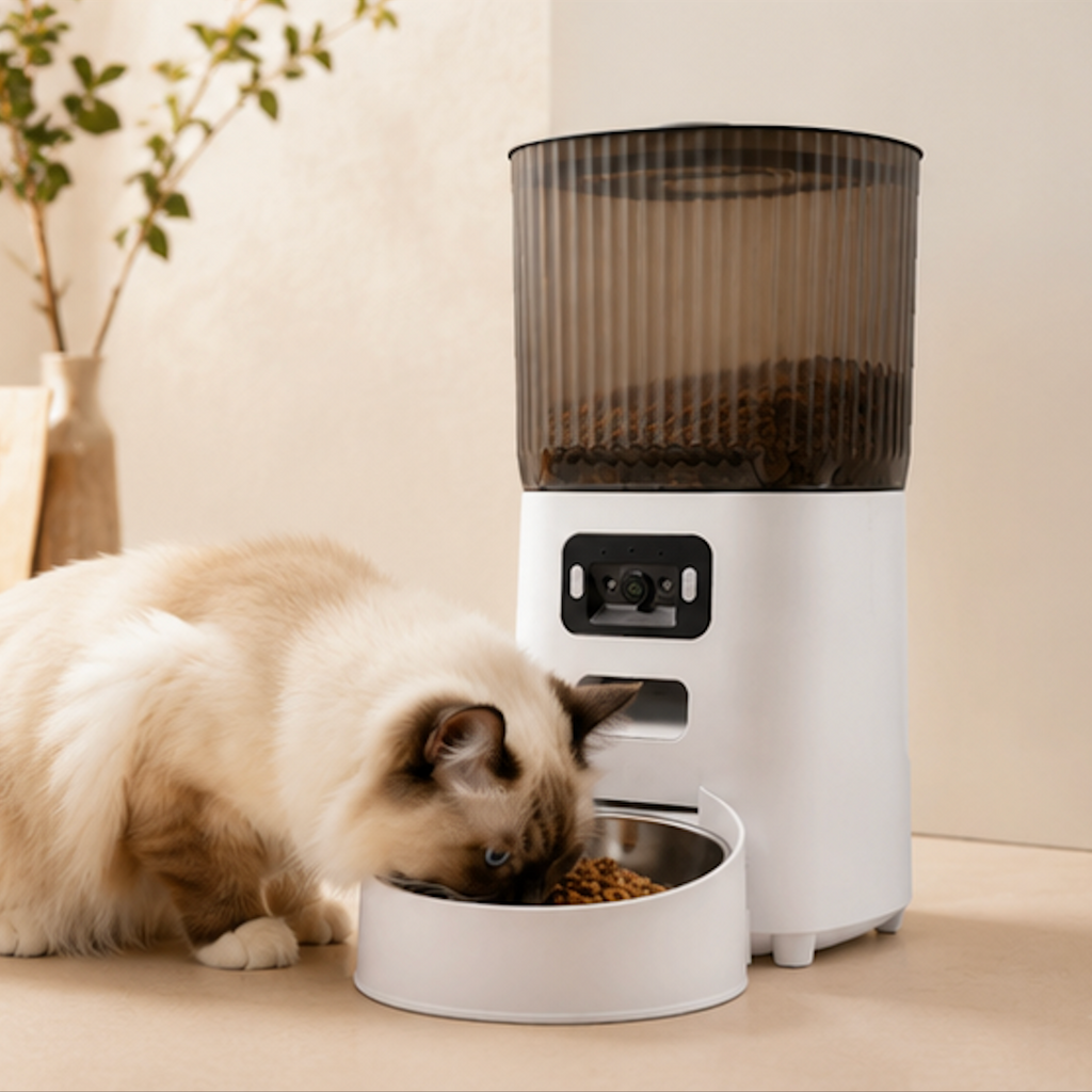 Automatic Pet Feeder with HD Camera
