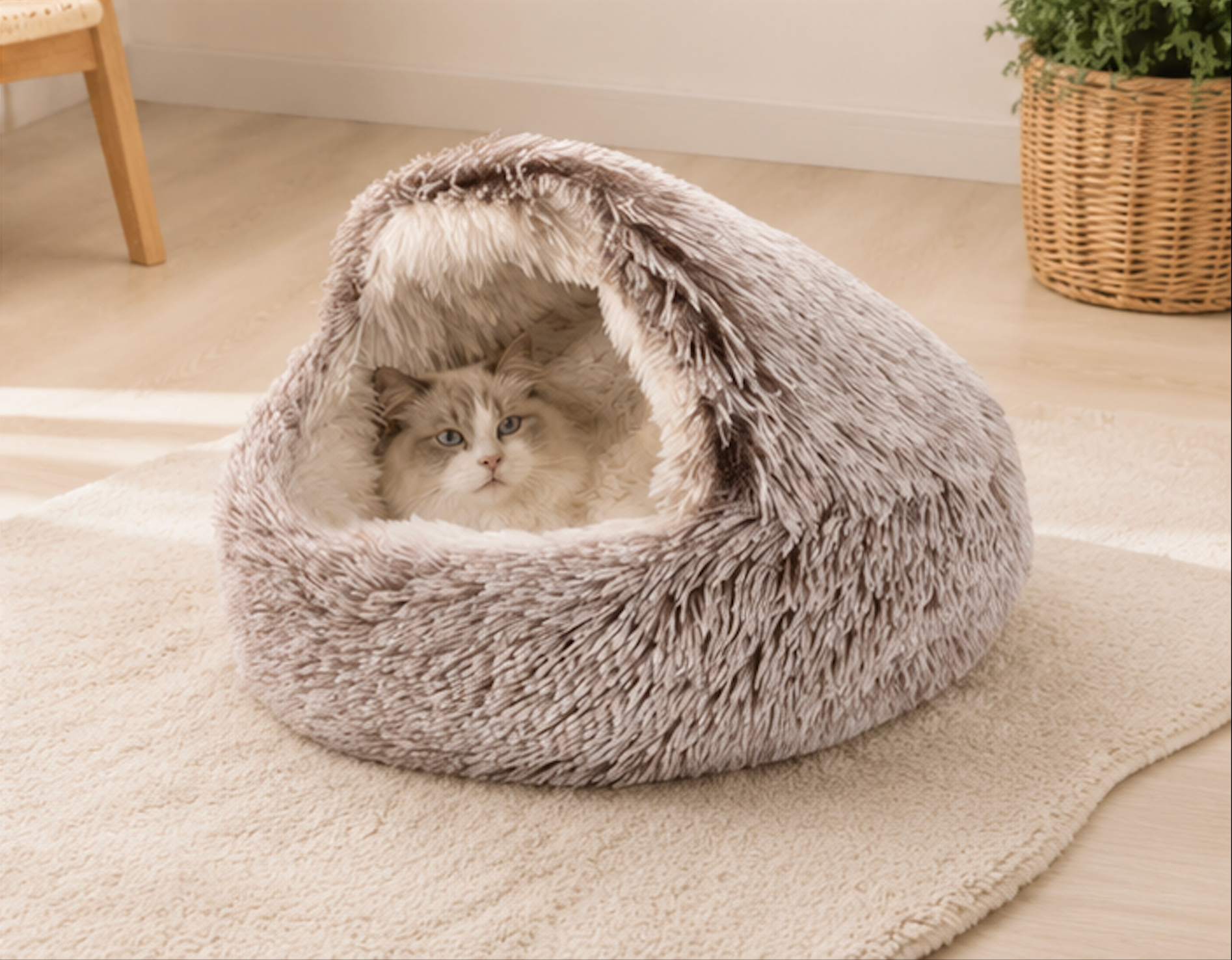 Cozy Hideaway Shell Bed
