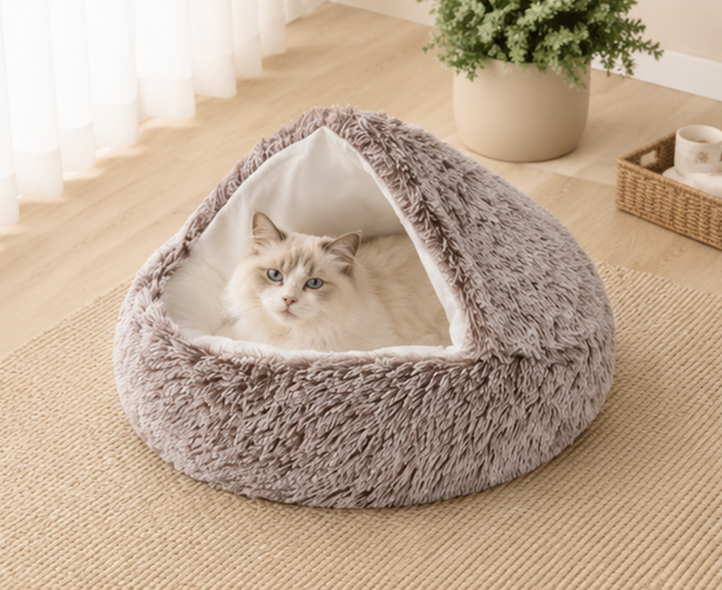 Cozy Hideaway Shell Bed