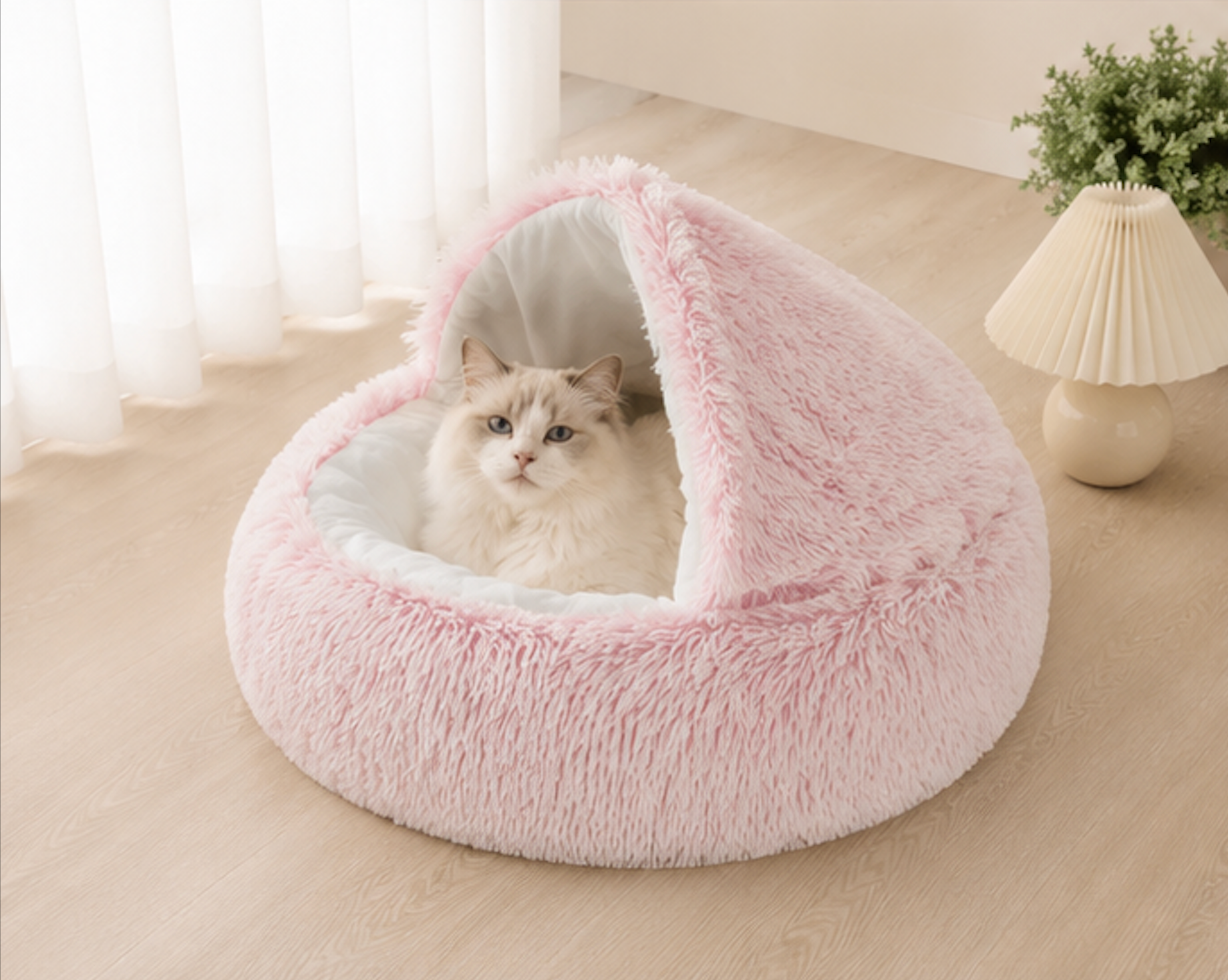 Cozy Hideaway Shell Bed