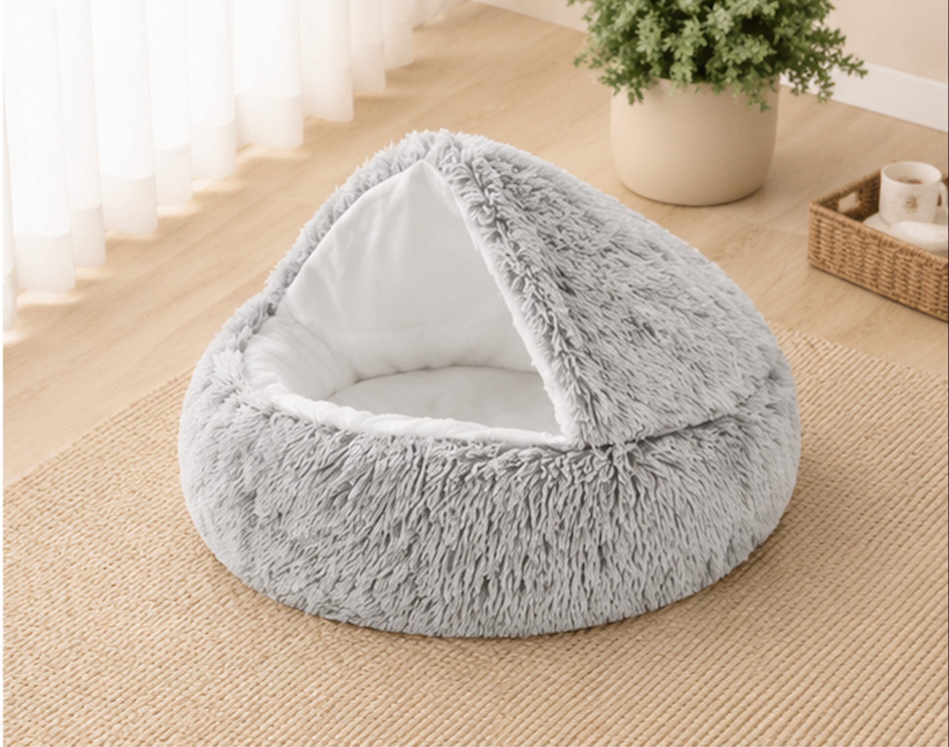 Cozy Hideaway Shell Bed