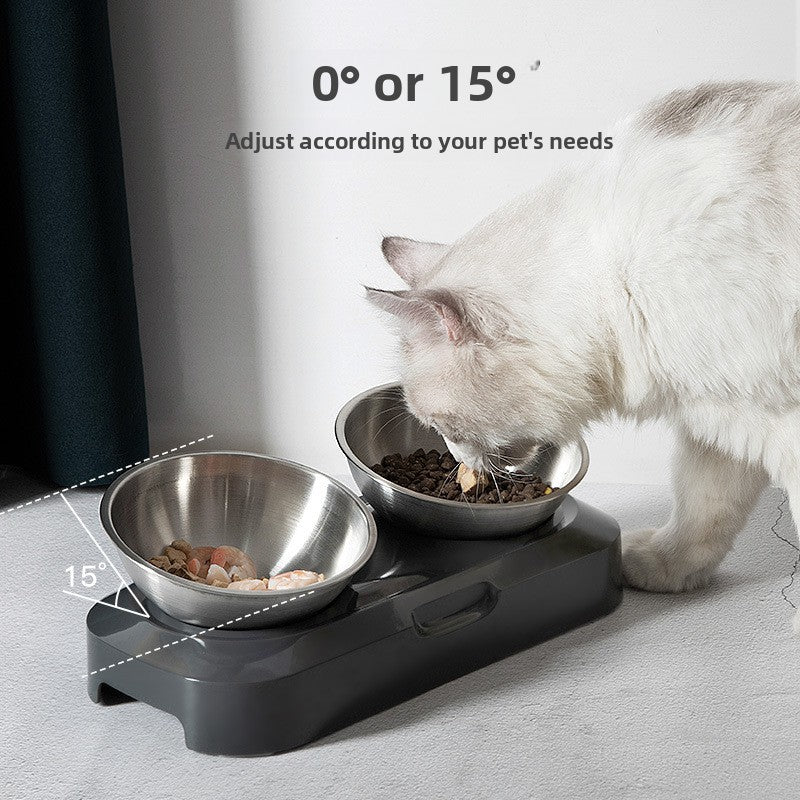 Stainless Steel Slanted Bowls