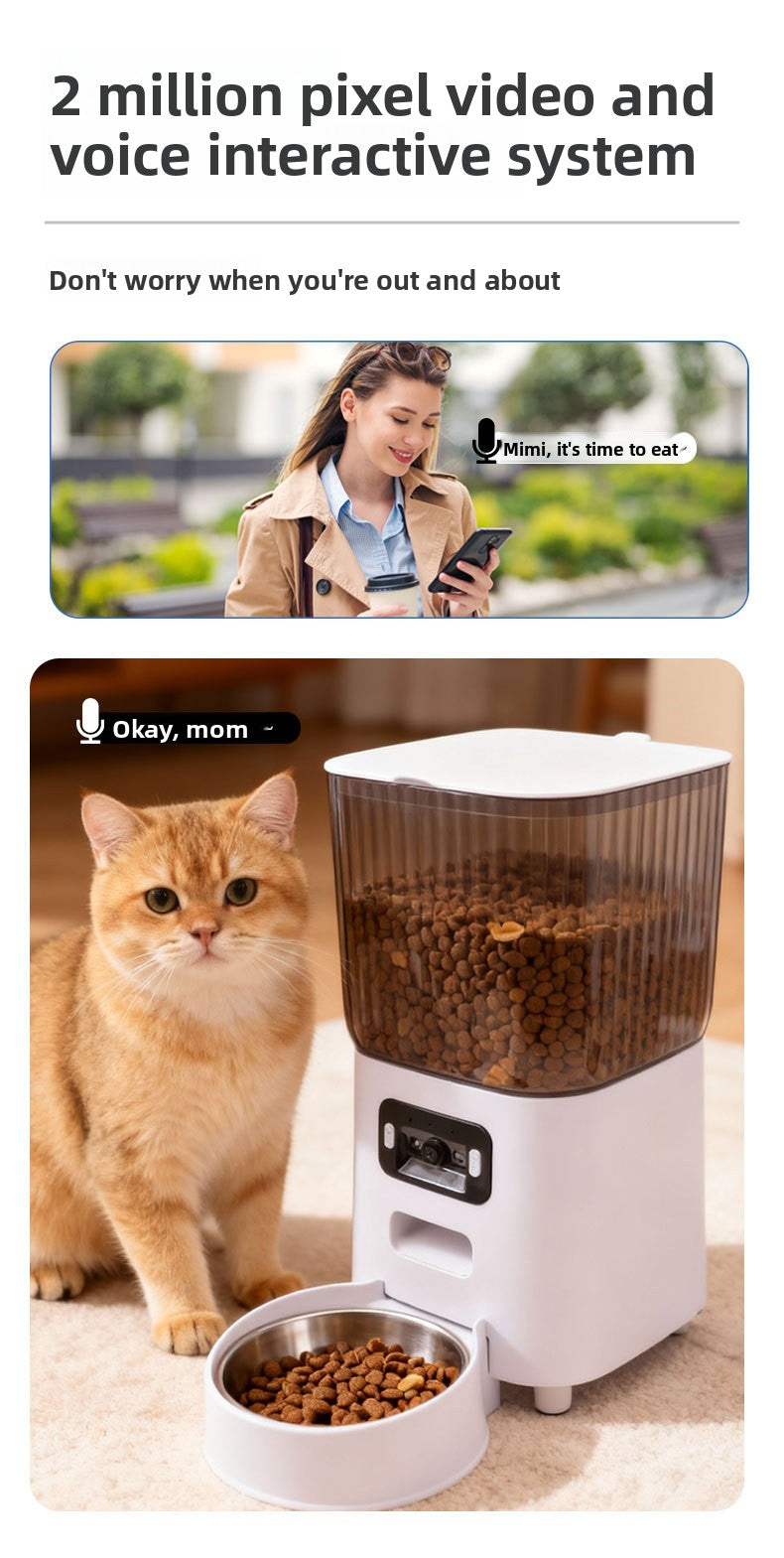 5L App Control and Camera Pet Feeder
