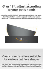 Stainless Steel Slanted Bowls