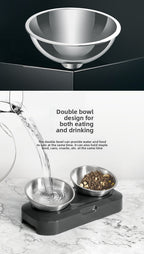 Stainless Steel Slanted Bowls