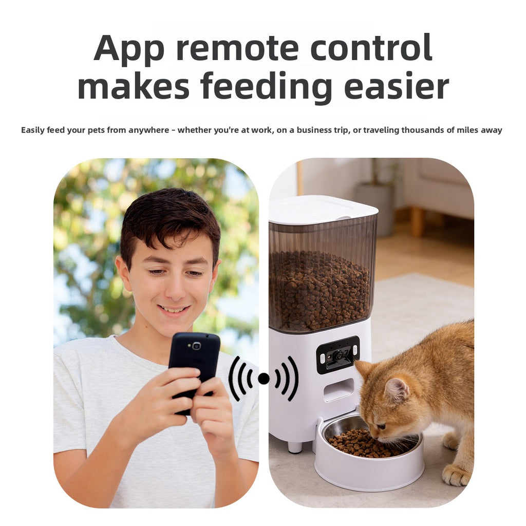 5L App Control and Camera Pet Feeder