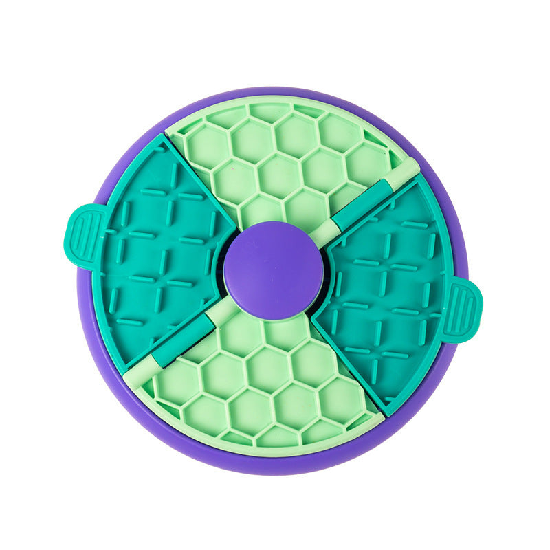 Double-Layer Puzzle Slow Feeder Bowl