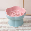Ceramic Flower Slow Feeder Bowl
