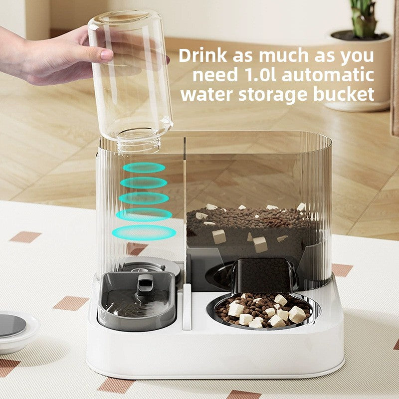 Gravity Combo: Pet Feeder and Water Dispenser